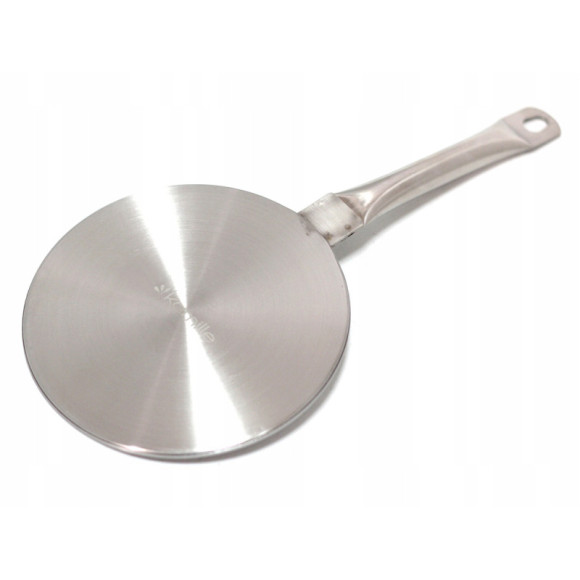 INDUCTION PAD Adapter podkładka indukcyjna Kamille 14,5cm srebrna INDUCTION PAD Adapter podkładka indukcyjna Kamille 14,5cm srebrna