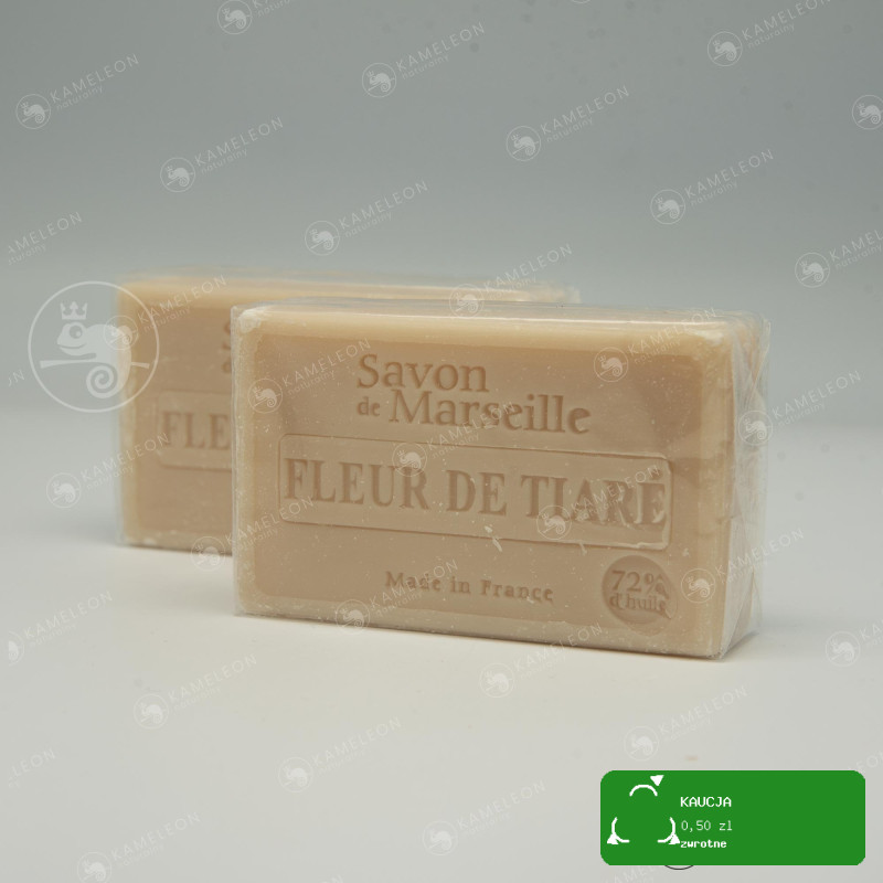 MYDŁO MARSYLSKIE KWIAT TIARY 72% kostka 100g Le Chatelard 1802