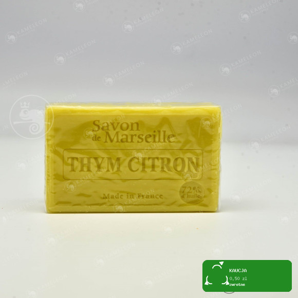 MYDŁO MARSYLSKIE MACIERZANKA CYTRYNOWA 72% 100g Le Chatelard 1802