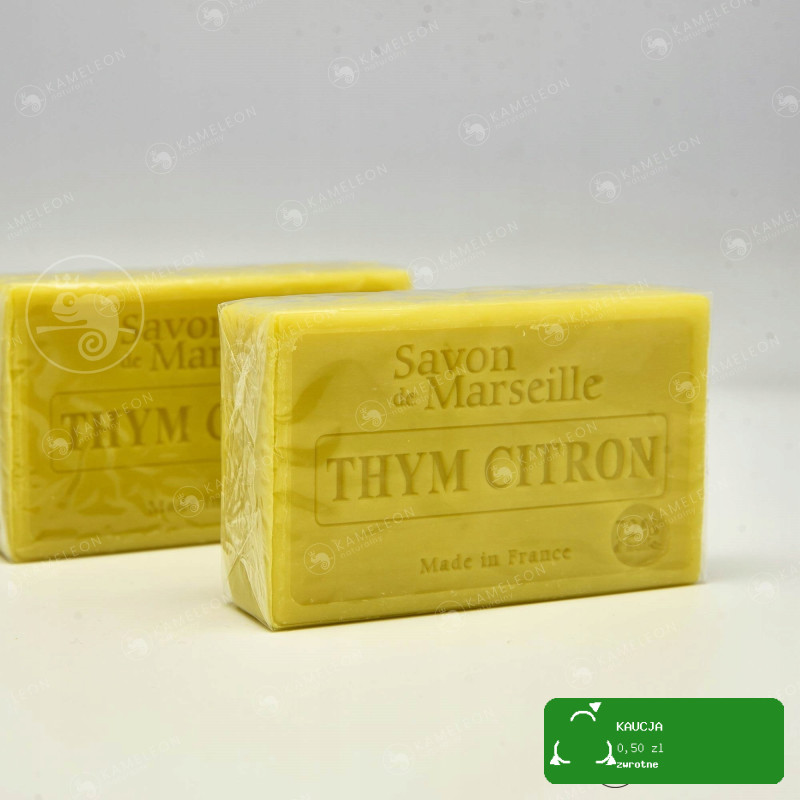 MYDŁO MARSYLSKIE MACIERZANKA CYTRYNOWA 72% 100g Le Chatelard 1802