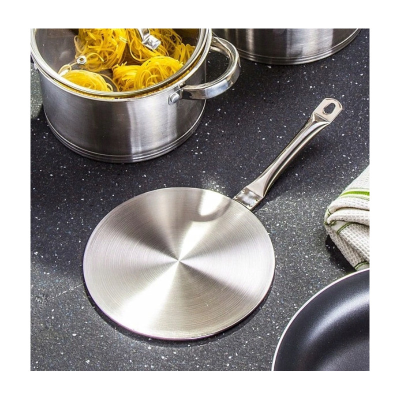 INDUCTION PAD Adapter podkładka indukcyjna Kamille 14,5cm srebrna