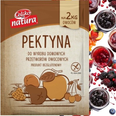 Celiko PEKTYNA 24g NA 2 kg OWOCÓW DOMOWE PRZETWORY DŻEMY