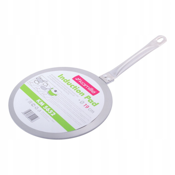 INDUCTION PAD KAMILLE podkładka na płytę indukcyjną Kamille KM5652 19 cm INDUCTION PAD KAMILLE podkładka na płytę indukcyjną Kamille KM5652 19 cm