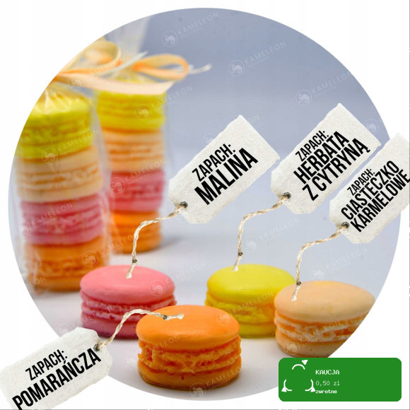 MYDŁO ręcznie robione MAKARONIK zestaw 4szt DZIECI