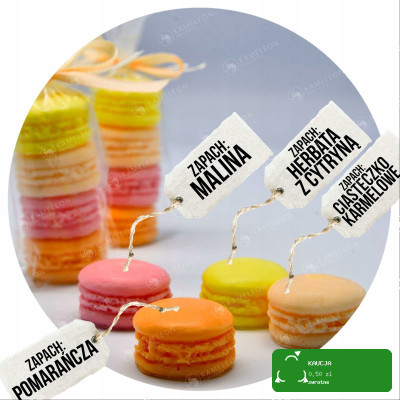 MYDŁO ręcznie robione MAKARONIK zestaw 4szt DZIECI