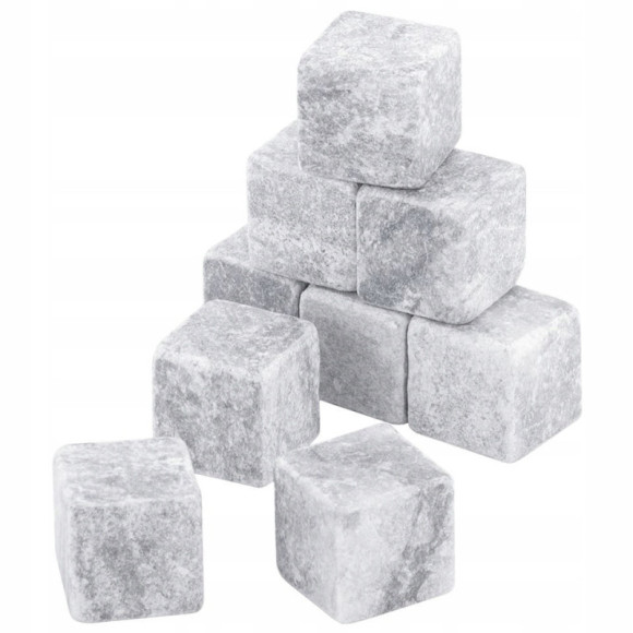 KAMIENIE LODOWE KOSTKI DO CHŁODZENIA NAPOJÓW Whisky Stones 9szt KAMILLE7792 KAMIENIE LODOWE KOSTKI DO CHŁODZENIA NAPOJÓW Whisky Stones 9szt KAMILLE7792