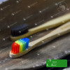 SZCZOTECZKA DO ZĘBÓW bambusowa DLA DZIECI RAINBOW
