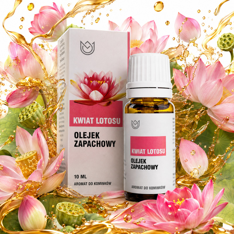OLEJEK ZAPACHOWY KWIAT LOTOSU 12ml ODPRĘŻA RELAKS
