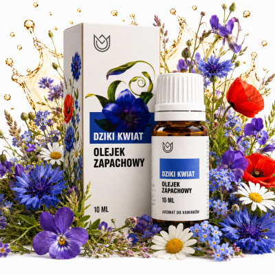 OLEJEK ZAPACHOWY eteryczny DZIKI KWIAT aromat 10ml kwiatowy aromat