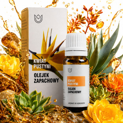 Naturalne armiaty OLEJEK ZAPACHOWY eteryczny KWIAT PUSTYNI 10ml
