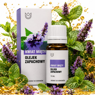 OLEJEK ZAPACHOWY eteryczny KWIAT MIĘTY miętowy mięta kwiatowy kwiaty 10ml