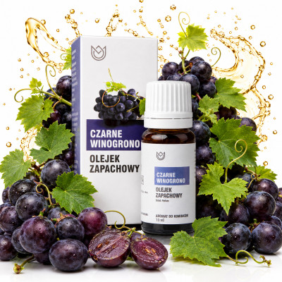 OLEJEK ZAPACHOWY eteryczny CZARNE WINOGORONO Winogronowy 10ml owocowy