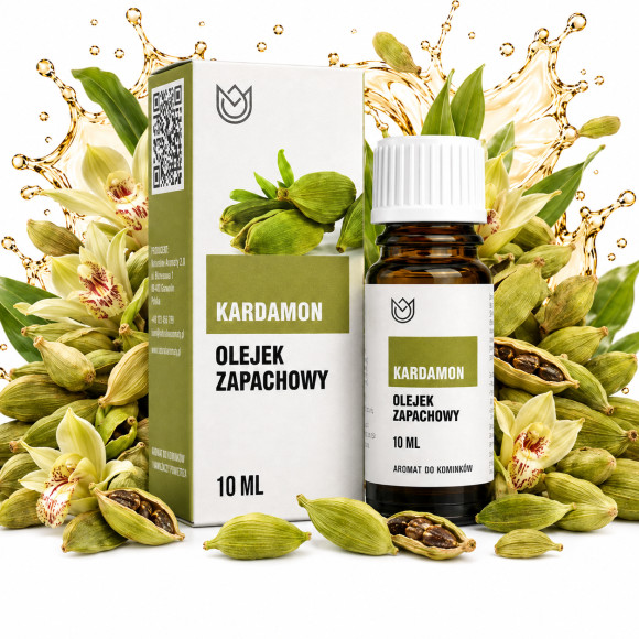 OLEJEK ZAPACHOWY eteryczny KARDAMON nasiona kardamonu 10ml aromat