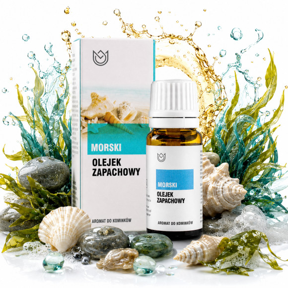 OLEJEK ZAPACHOWY eteryczny MORSKI letni lekki 10ml Aromaterapia Aromat