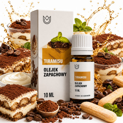 OLEJEK ZAPACHOWY eteryczny TIRAMISU 10ml słodkawy