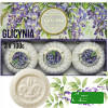MYDŁO NA PREZENT tłoczone GLICYNIA WISTERIA 3x100G