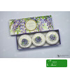 MYDŁO NA PREZENT tłoczone GLICYNIA WISTERIA 3x100G