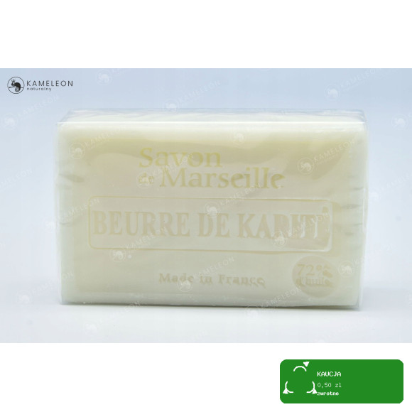 MYDŁO MARSYLSKIE KARITE 72% kostka 100g Le Chatelard 1802