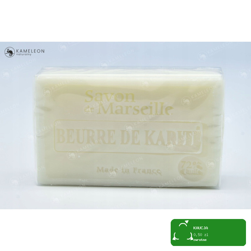 MYDŁO MARSYLSKIE KARITE 72% kostka 100g Le Chatelard 1802