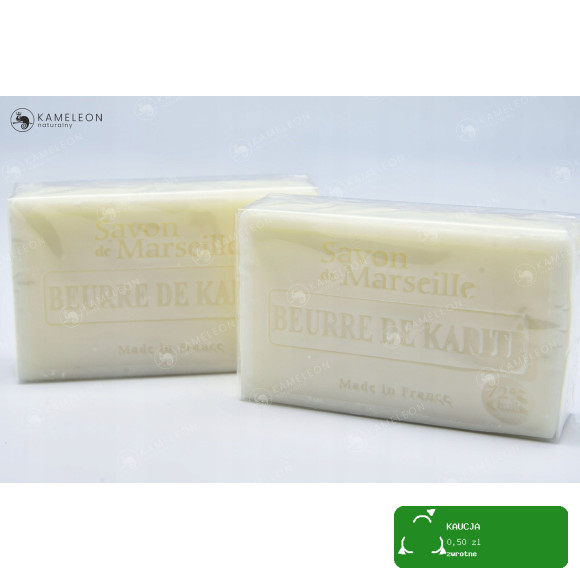 MYDŁO MARSYLSKIE KARITE 72% kostka 100g Le Chatelard 1802