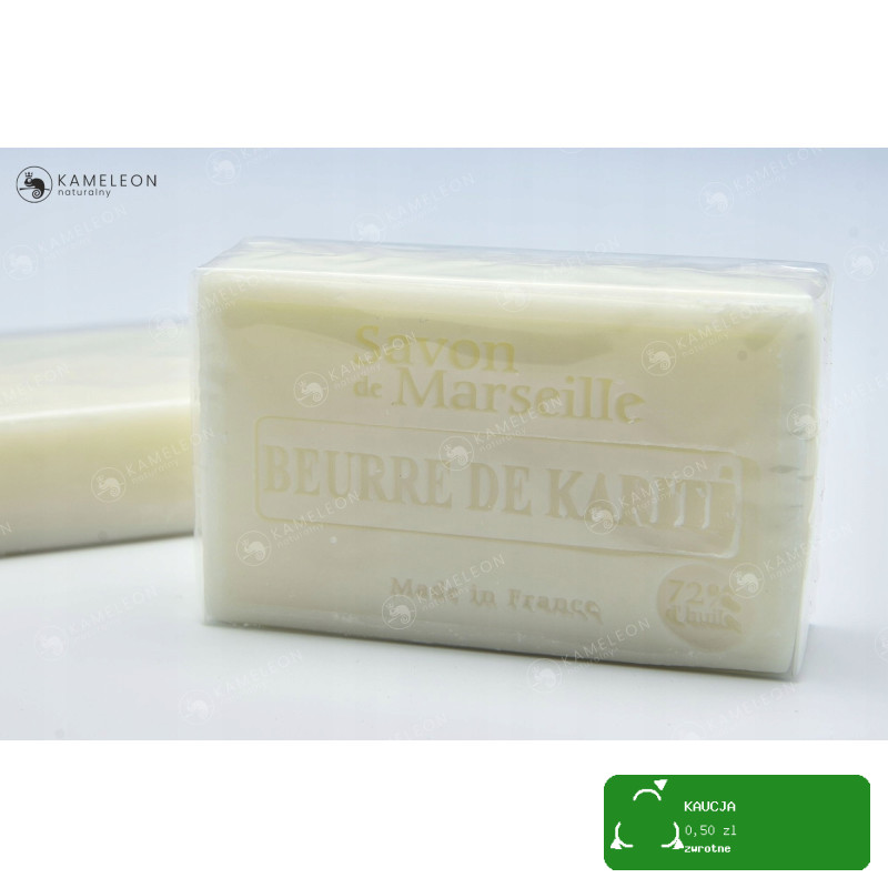 MYDŁO MARSYLSKIE KARITE 72% kostka 100g Le Chatelard 1802