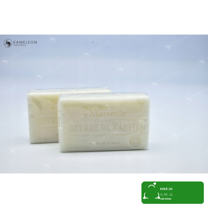 MYDŁO MARSYLSKIE KARITE 72% kostka 100g Le Chatelard 1802