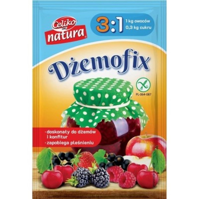 Celiko DŻEMOFIX 3:1 40g DO PRZETWORÓW Na1kg owoców BEZ