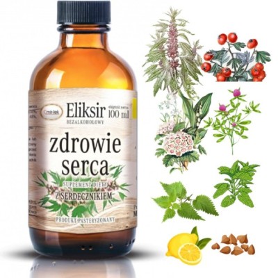 MIR-LEK eliksir zioła ZDROWE SERCE Serdecznik Głóg