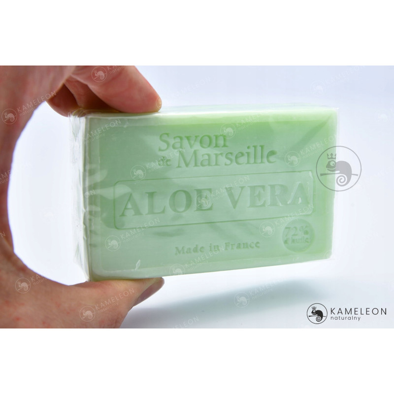 MYDŁO MARSYLSKIE ALOESOWE ALOE VERA 72% kostka100G