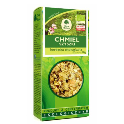 Dary Natury CHMIEL szyszki CHMIELU EKO 20G wsparcie USPOKOJENIE SEN RELAKS