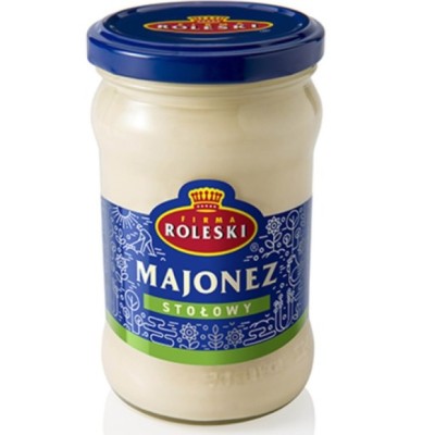 Roleski MAJONEZ STOŁOWY DELITATNY KREMOWY 285ml 265g