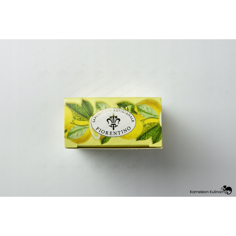 MYDŁO WŁOSKIE tłoczone CYTRYNA cytrynowe 125G