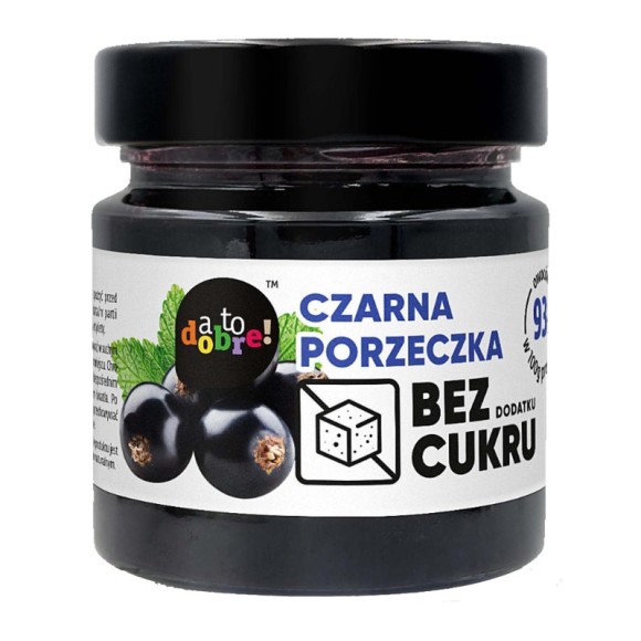 A TO DOBRE CZARNA PORZECZKA! - KONFITURA BEZ DODATKU CUKRU