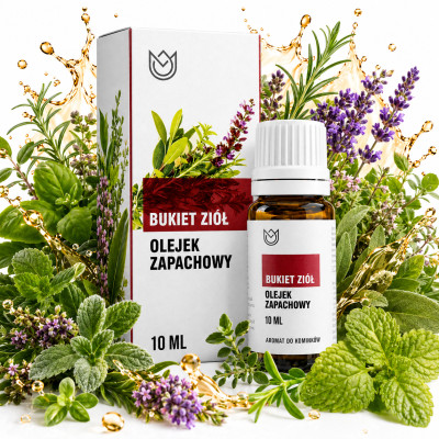 OLEJEK ZAPACHOWY eteryczny BUKIET ZIÓŁ ciekawy 10ml