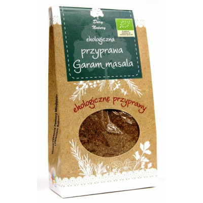 GARAM MASALA EKO kolendra kminek cynamon kardamon pieprz i inne 60g DARY