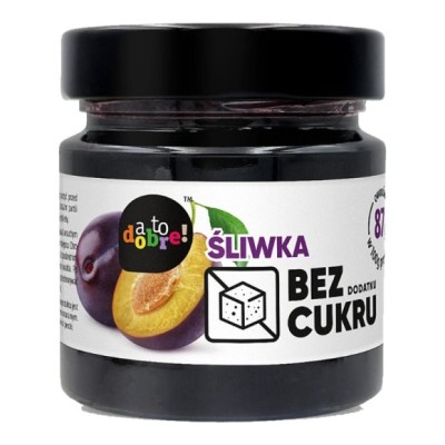 A TO DOBRE ŚLIWKA KONFITURA BEZ DODATKU CUKRU 195G