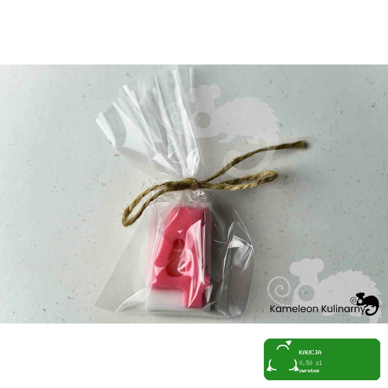 MYDŁO MYDEŁKO ręcznie robione CYFRA CZTERY - 4