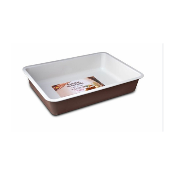 FORMA BLACHA DO PIECZENIA Caffe Creme DUŻA 34x23x6