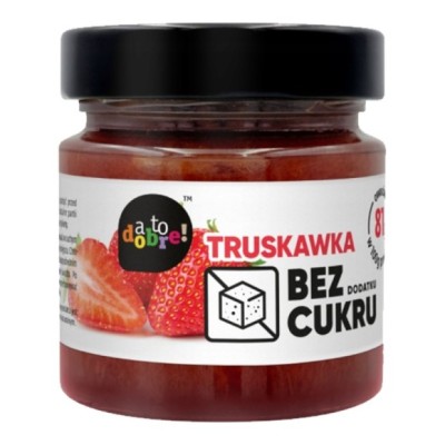 A TO DOBRE TRUSKAWKA! - KONFITURA BEZ DODATKU CUKRU 195G