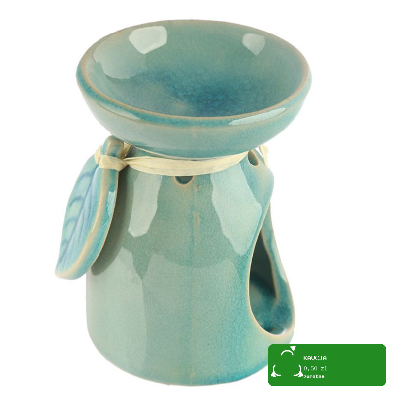 KOMINEK CERAMICZNY olejki zapachowe woski do aromaterapii - LISTEK BŁĘKITNY