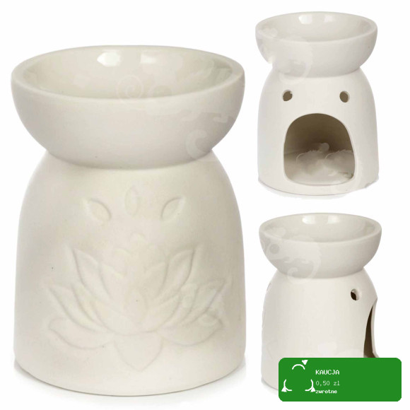 KOMINEK CERAMICZNY na olejki zapachowe woski 12cm
