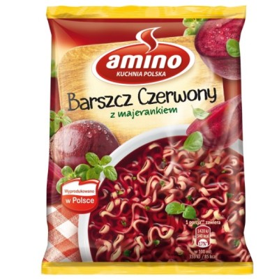 AMINO zupa CZERWONY BARSZCZ 66g