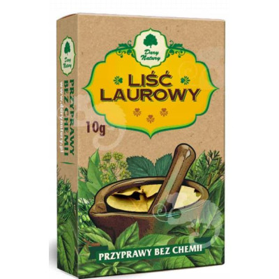 LIŚĆ LAUROWY przyprawy bez chemii 10g DARY NATURY