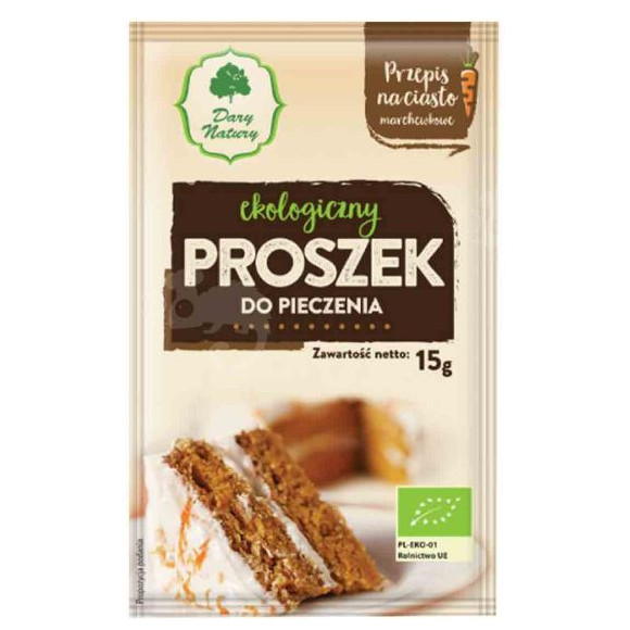 PROSZEK DO PIECZENIA ekologiczny DARY NATURY 15g 1 sztuka