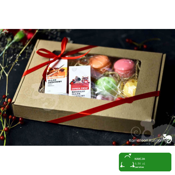 ZESTAW PREZENTOWY olejki pachnące kolorowe MYDEŁKA