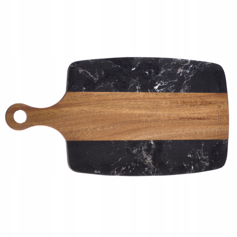 KAMILLE DESKA DO KROJENIA I SERWOWANIA 25x18cm bambus + tworzywo ELEGANCKA