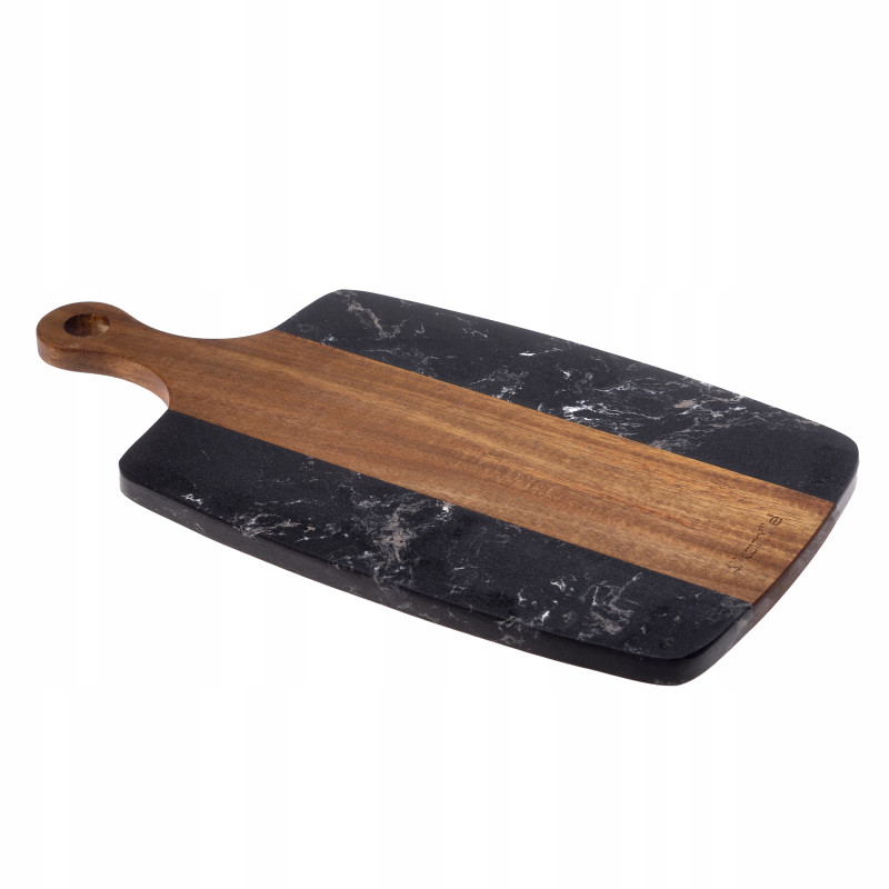 KAMILLE DESKA DO KROJENIA I SERWOWANIA 25x18cm bambus + tworzywo ELEGANCKA