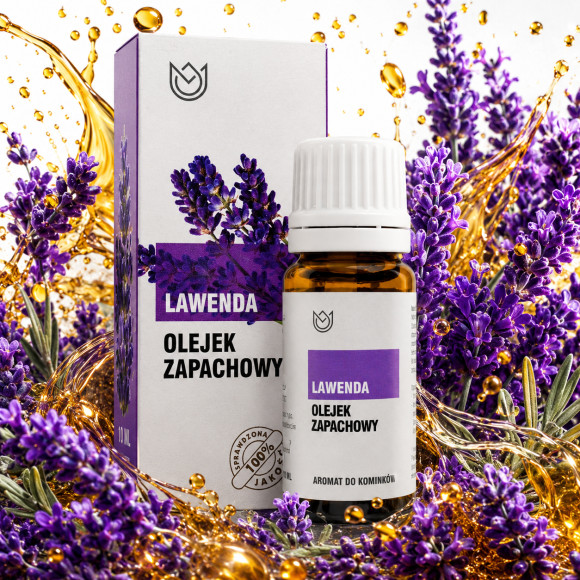 OLEJEK ZAPACHOWY eteryczny LAWENDA Lawendowy klasyk 10ml uspokojenie