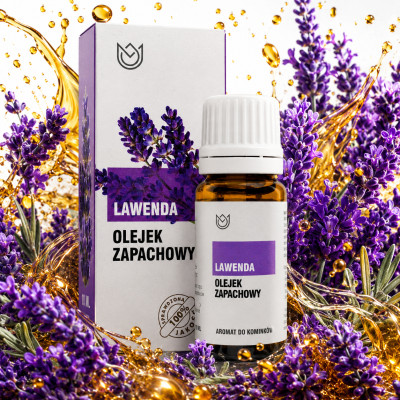 OLEJEK ZAPACHOWY eteryczny LAWENDA Lawendowy klasyk 10ml uspokojenie