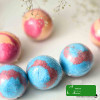musująca KULA DO KĄPIELI handmade WATA CUKROWA